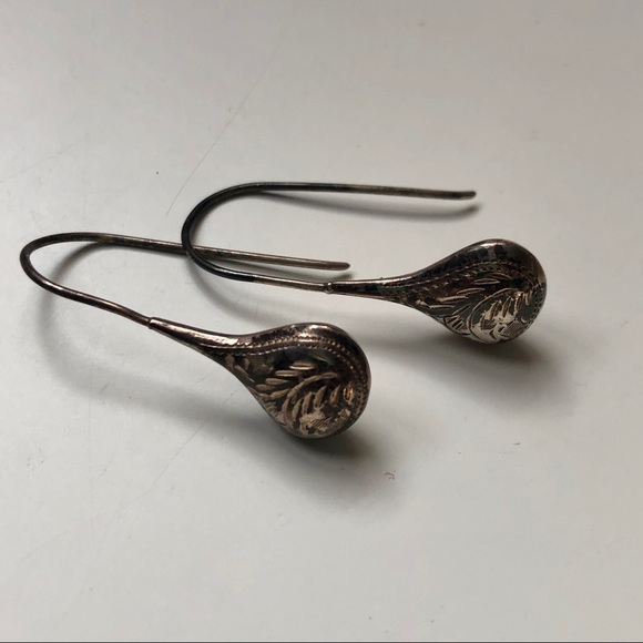 Trio of Earrings - Silver & Tiger Eye - Picture 5 of 10